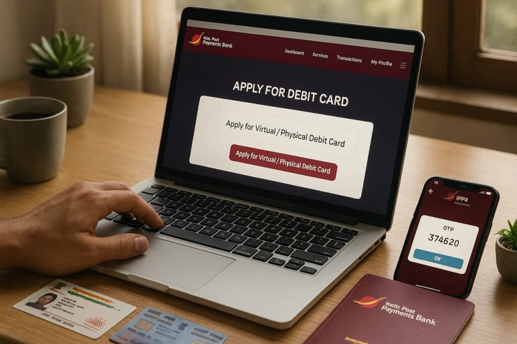 IPPB Debit Card Online Apply Kaise Kare