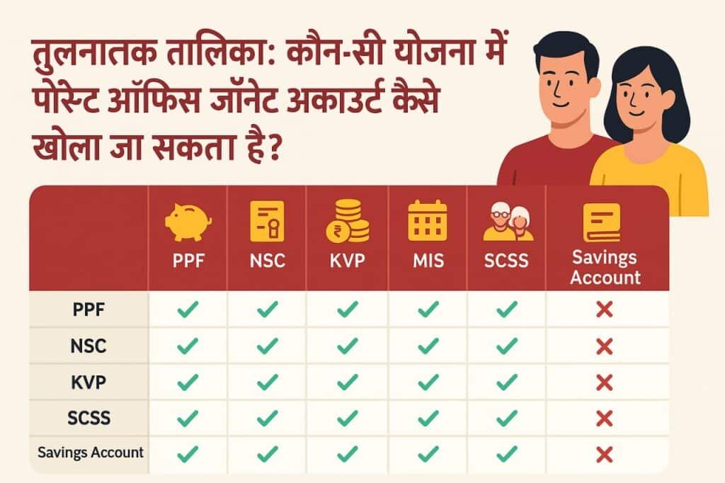 Post Office Joint Account Kaise Khole