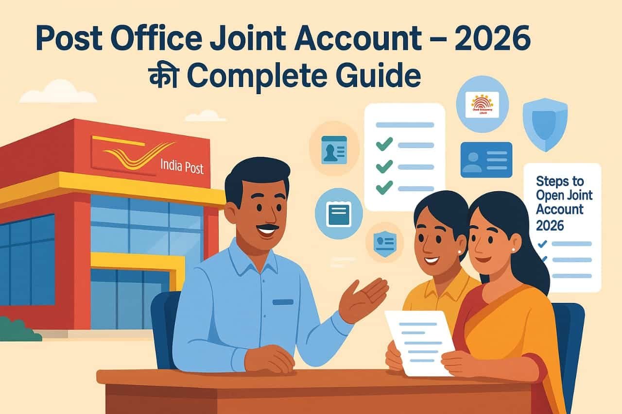 Post Office Joint Account Kaise Khole