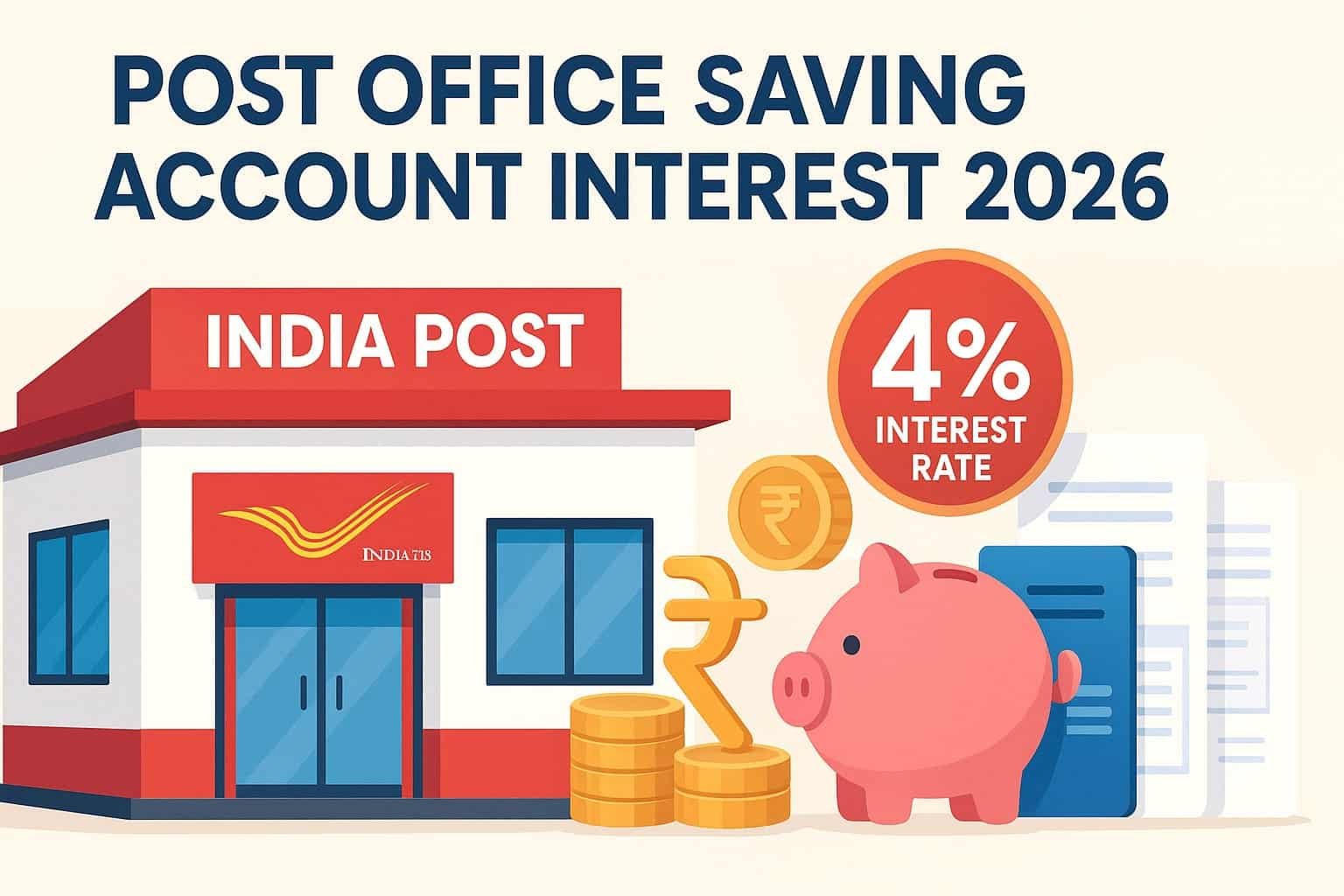 post office saving account interest